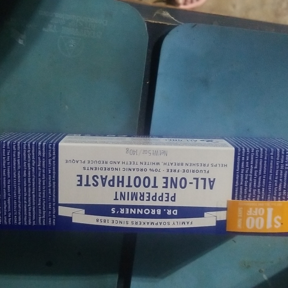 Dr. Bronners toothpaste 5oz